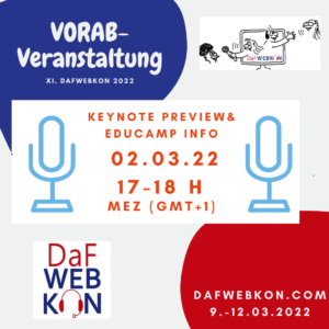 Teaser 3: Keynote & Educamp Vorschau @ online - bitte anmelden
