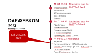 Planung 2023
